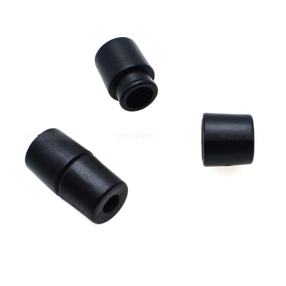

100 шт/упак. пластиковые ремни безопасности отрыва поп коннекторы для бочки для Паракорда и ленты шнурки черный