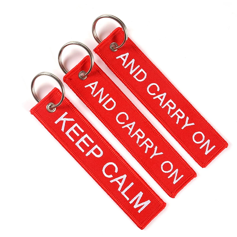 3 шт./лот брелок KEEP CALM и CARRY на крутой держатель для ключей мотоциклов автомобилей