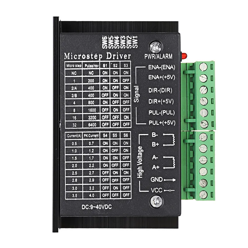 Nema 23 23HS5628 2.8A двухфазный 8 мм вал шаговый двигатель 12600g. cm с TB6600 шаговый двигатель драйвер для ЧПУ часть 3d принтер