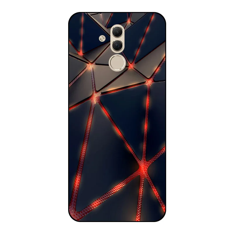 Мягкий силиконовый чехол для Huawei Mate 20 lite телефона Coque Protector задняя крышка бампер |