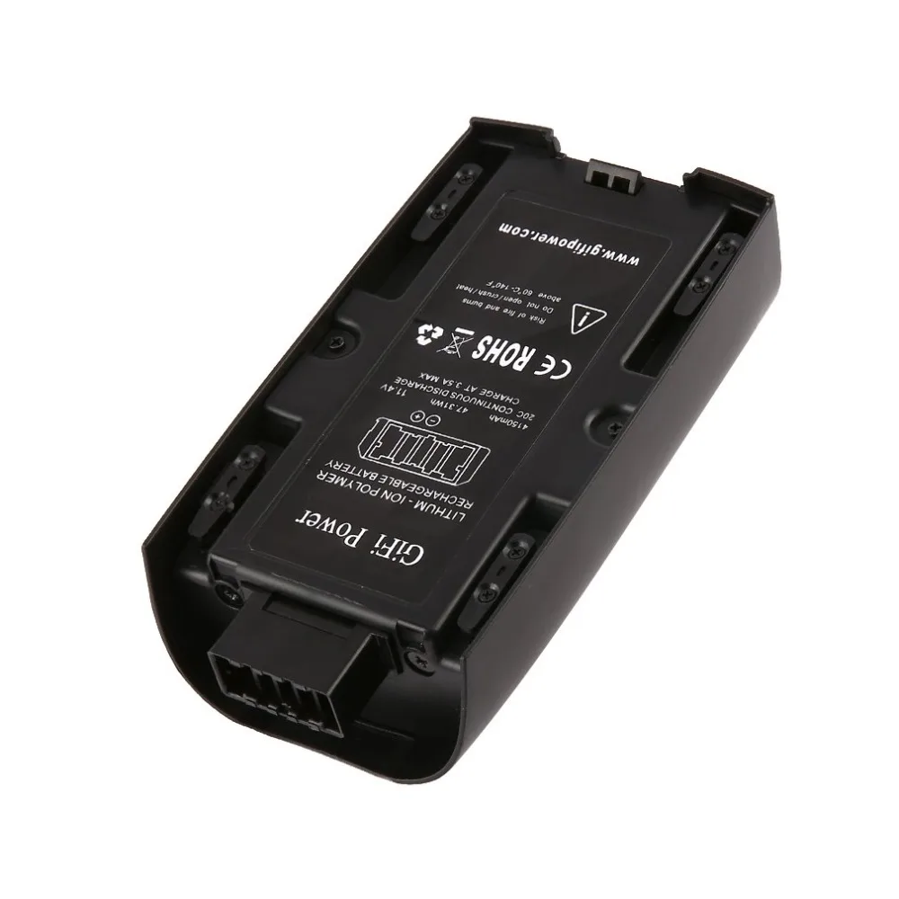 1 шт. Высокая емкость 11,4 V 4150mAh 20C 47.31Wh перерабатываемая батарея LiPo для Parrot Bebop 2 RC Дрон Квадрокоптер