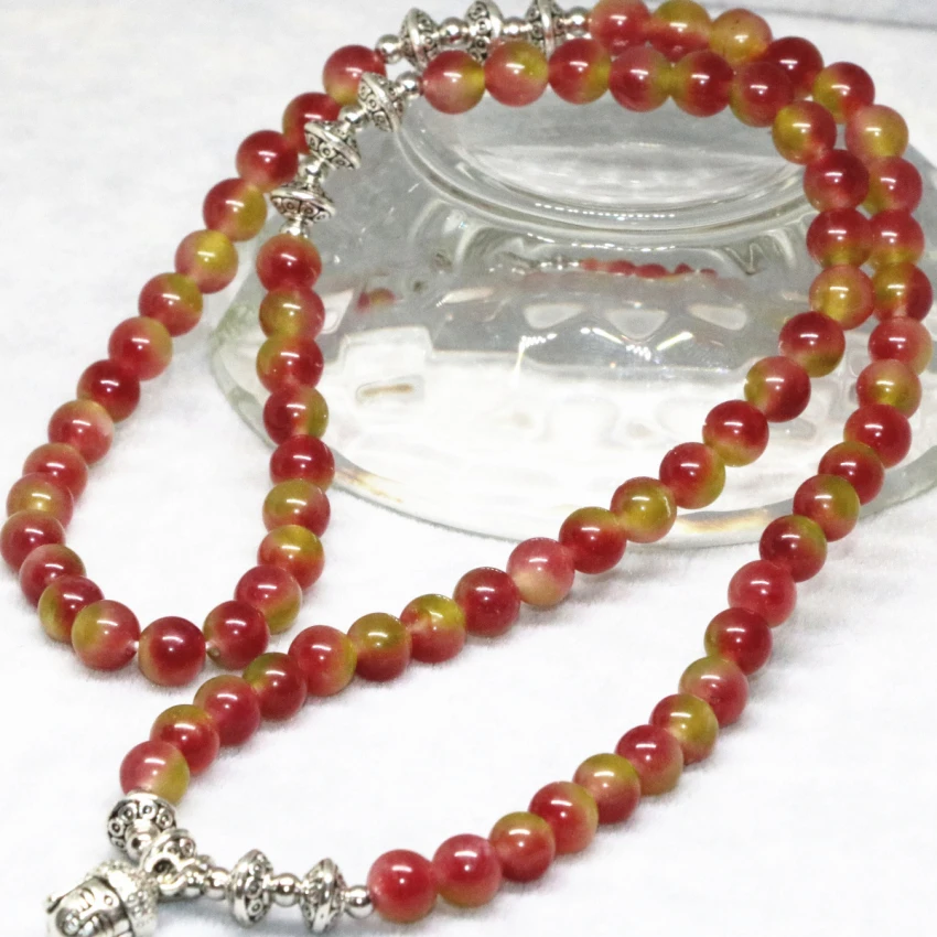 Новое поступление высокое качество многослойные браслеты многоцветный 6 мм