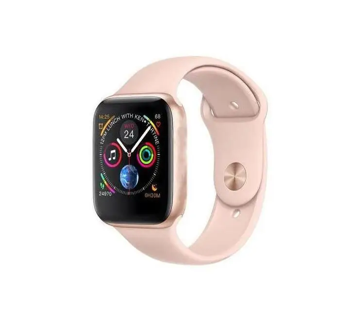 Bluetooth Смарт Браслет для проверки сердечного ритма 8 1:1 SmartWatch 44 мм Браслет для Apple iOS Android сердечного ритма ЭКГ-Шагомер