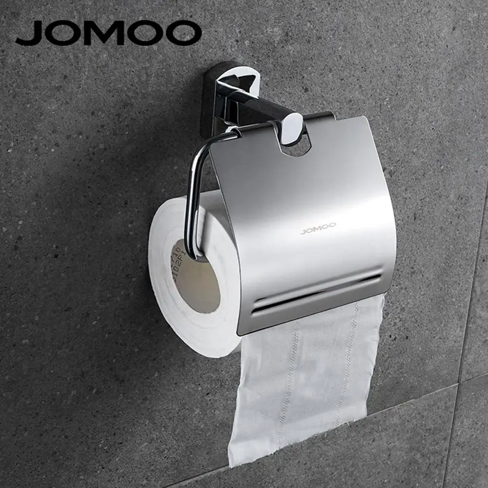 JOMOO 7 шт. аксессуары для ванной комнаты Космический алюминиевый латунный материал