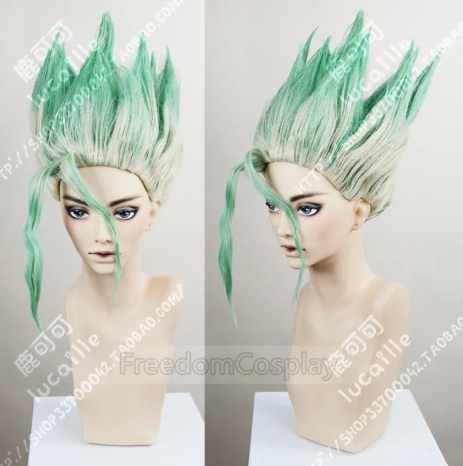 Одежда для волос с кепкой косплея д ра стона сенкуу|Аксессуары костюмов| |