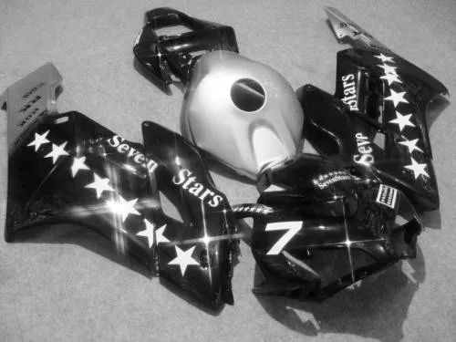 

Black silver Motorcycle Bodywork Fairing Kit For H CBR1000RR 2004 2005 CBR 1000 04 05 ABS Plastic Injection Molding Fairings