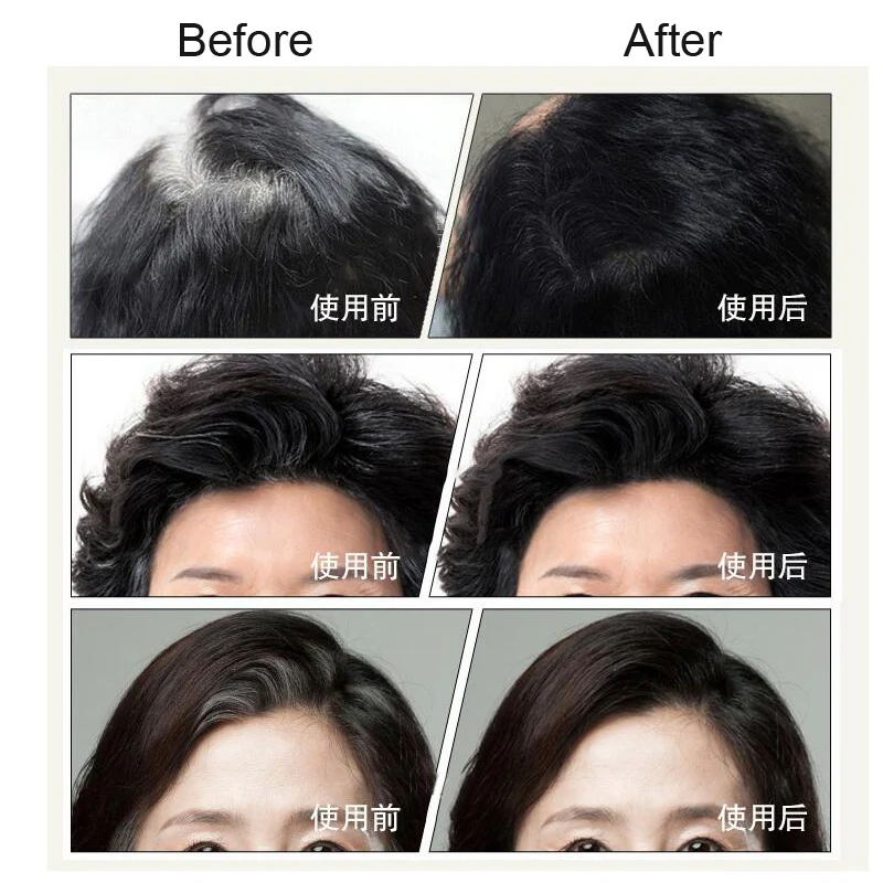 Мгновенное покрытие седых корней модификация цвета волос кремовая палочка