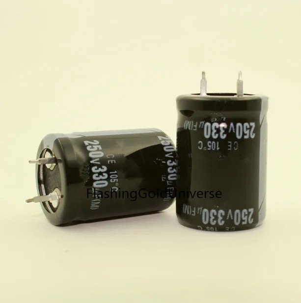 250V 330UF 250v330uf 330uf250v Electrolytic Capacitor volume 22*30 best quality | Capacitors
