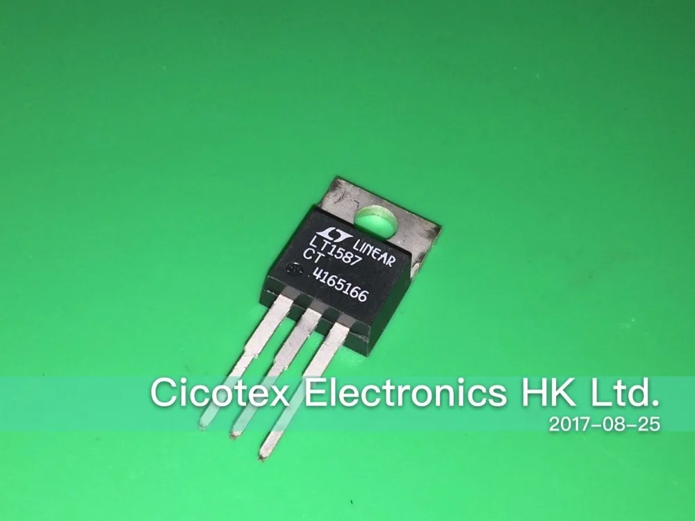 

3 шт./лот LT1587CT # PBF TO220-3 IC REG LINEAR POS ADJ 3A TO220