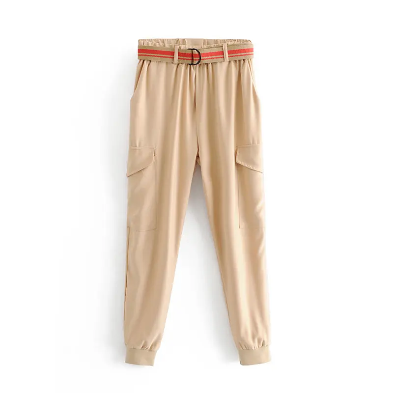 pant Wiithered комплект из двух предметов конъюнкт де mujer Хай-стрит-карго штаны-шаровары штаны и куртка с капюшоном спортивная куртка для женщин Женский комплект 2 шт - Цвет: pant