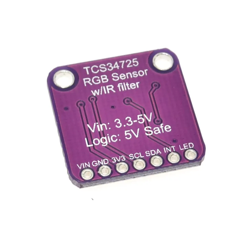 TCS34725 RGB Color Sensor with IR Filter and White LED for Arduino UNO R3 | Электронные компоненты и