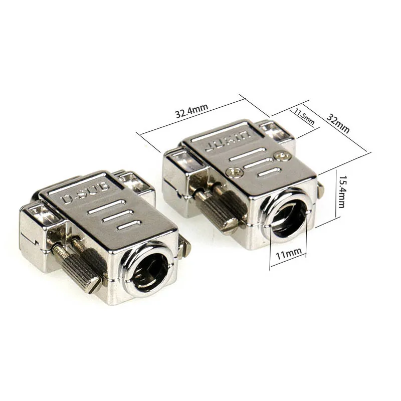 Твердая игла позолоченный DB9/RS232 разъем 9pin мужской 9PIN женский D-SUB9PIN COM с