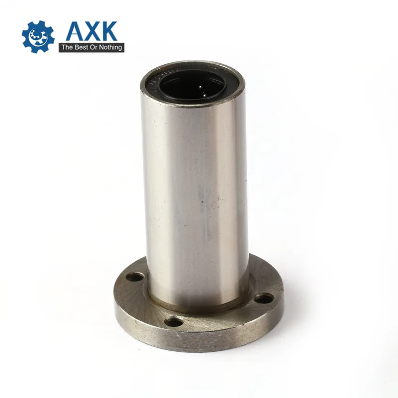

AXK Bearings LMF20L UU 2pcs LMF20LUU Round Flange linear Bearing Extended dr:20mm LMF20L