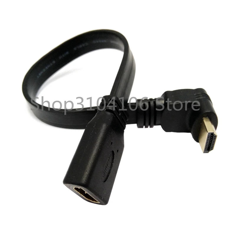 Плоский HDMI совместимый Удлинительный кабель типа А 19pin папа hdmi A мама для HDTV 1080p|flat