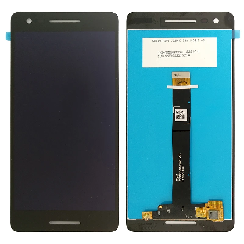 Для Nokia 2 1 TA 1080 1084 1086 1092 1093 ЖК дисплей с сенсорным экраном стеклянная панель