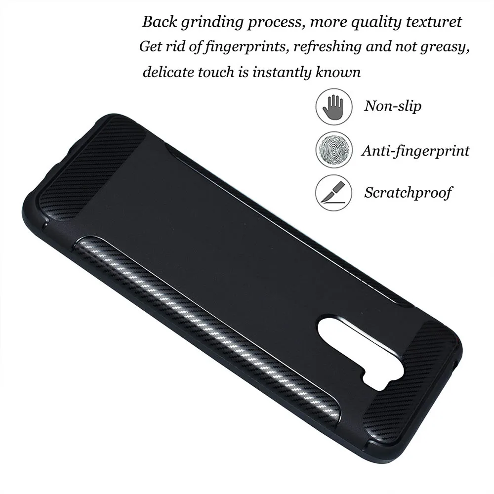NORTHFIRE Phone Case For Xiaomi MI 8 6X Pocophone F1 Carbon Fiber Soft Silicone Redmi 4A 5A 5 6 Pro Note 4 Cover |