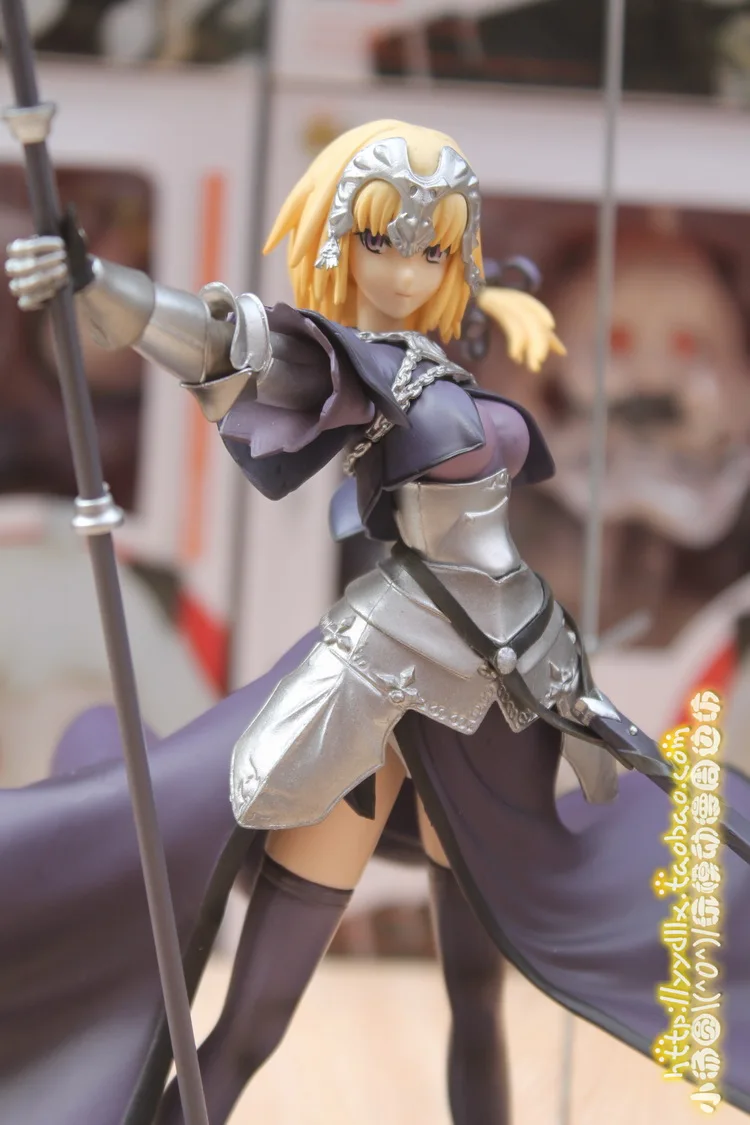 Аниме Фигурка 22 см Fate/Apocrypha Jeanne dɺrc Saber Lily ПВХ фигурка коллекционная игрушка