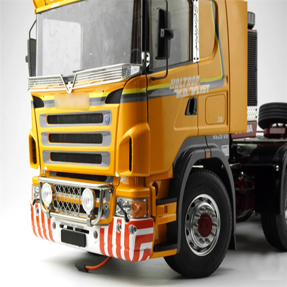Металлическая фара для 1/14 DIY TAMIYA по супер скидке Scania RC седельный тягач модель