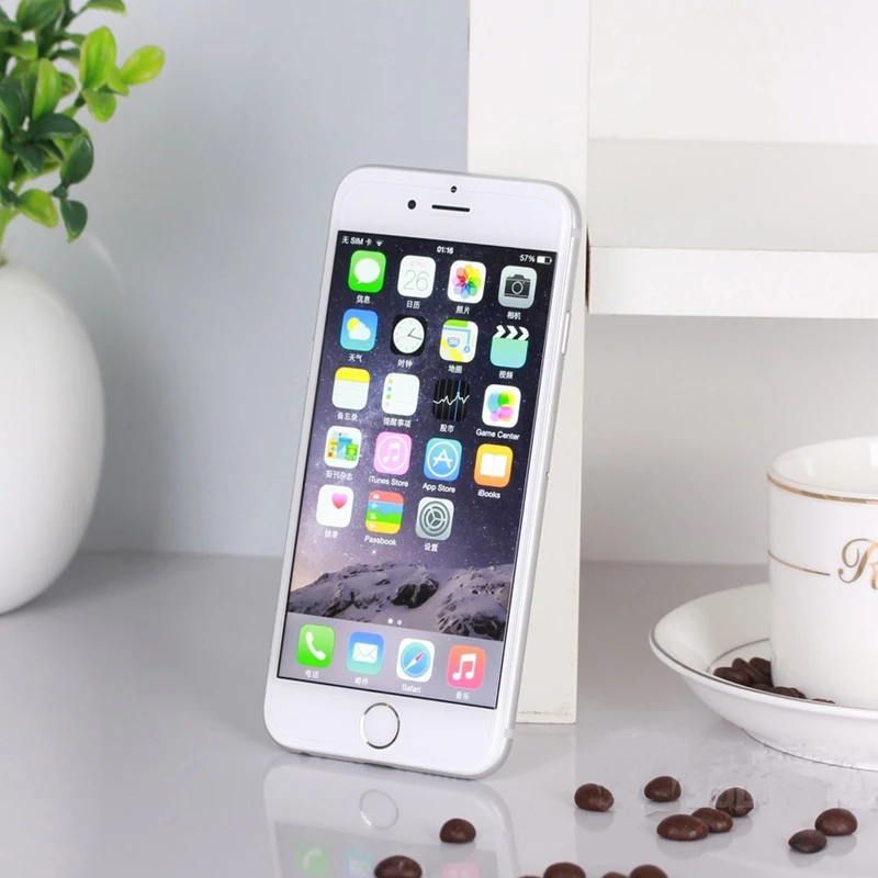Разблокированный Apple iPhone 6 добавить подарок мобильный телефон 4,7 дюймов двухъядерный 16G/64G/128GB Rom IOS 8MP камера 4K видео LTE
