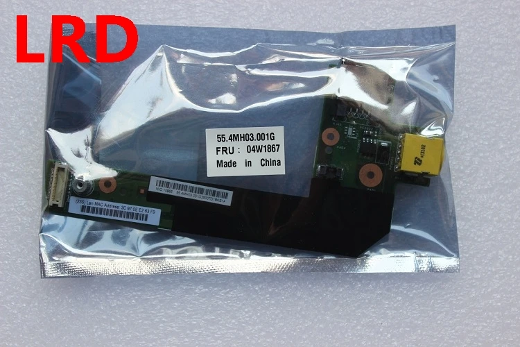 

New DC-IN Power Jack Board For Lenovo Thinkpad E420 E425 E520 E525 LAN CARD Network Port Supply Charging Sub 04W1867 04W2083