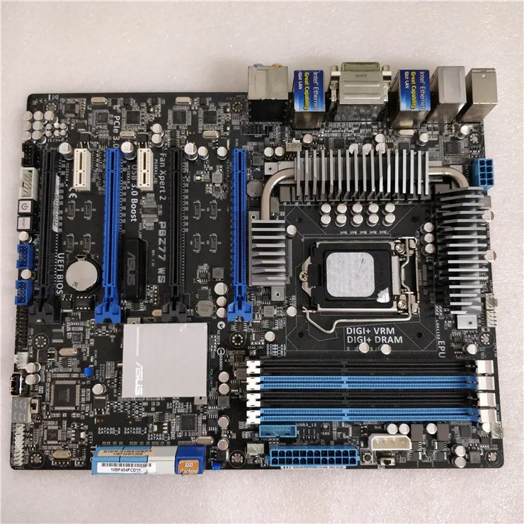 Для ASUS P8Z77 WS оригинальная настольная материнская плата DDR3 LGA 1155 32 Гб USB3.0 USB2.0 Z77