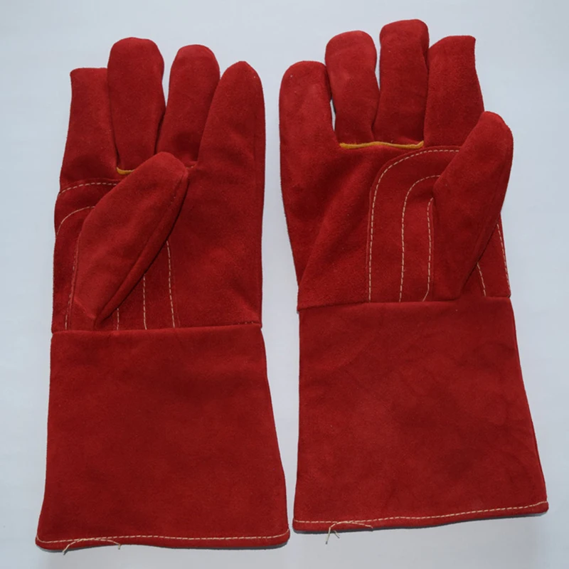 Сварочные изолированные сварочные аппараты из мягкой воловьей кожи плюс