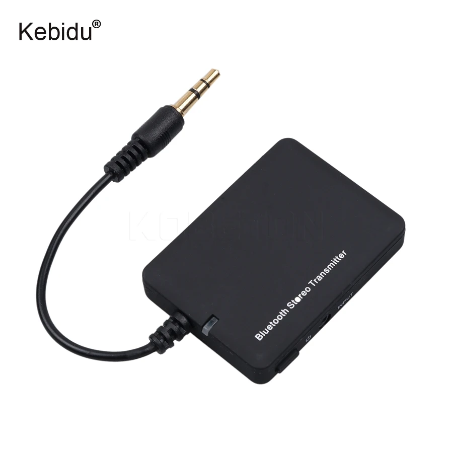 Kebidu Портативный передатчик Bluetooth универсальный bluetooth аудио с 3 5 мм Jack A2DP стерео