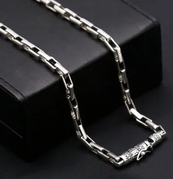 men jewelry 925 sterling silver chocker necklace long necklaces chain gift man 5mm | Украшения и аксессуары