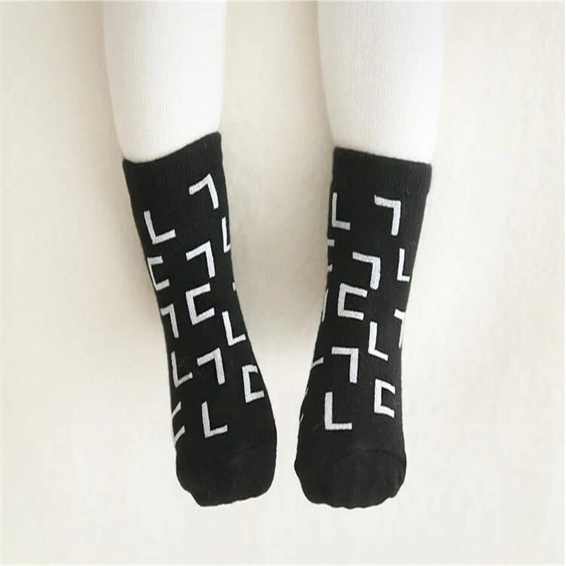 3 Colors Baby Boy Girls Winter Warm Soft Cotton Socks Blocks Design Newborn Silicone Anti-Slip Floor For 0-4 Years Infant | Детская