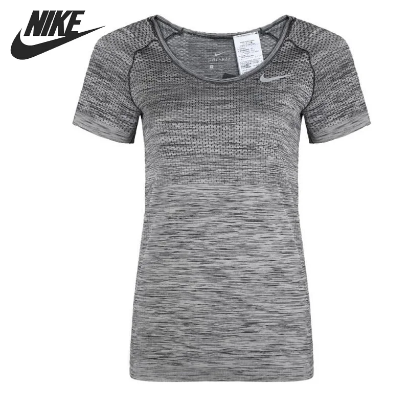 Оригинальное новое поступление женские трикотажные футболки NIKE DRI-FIT спортивная