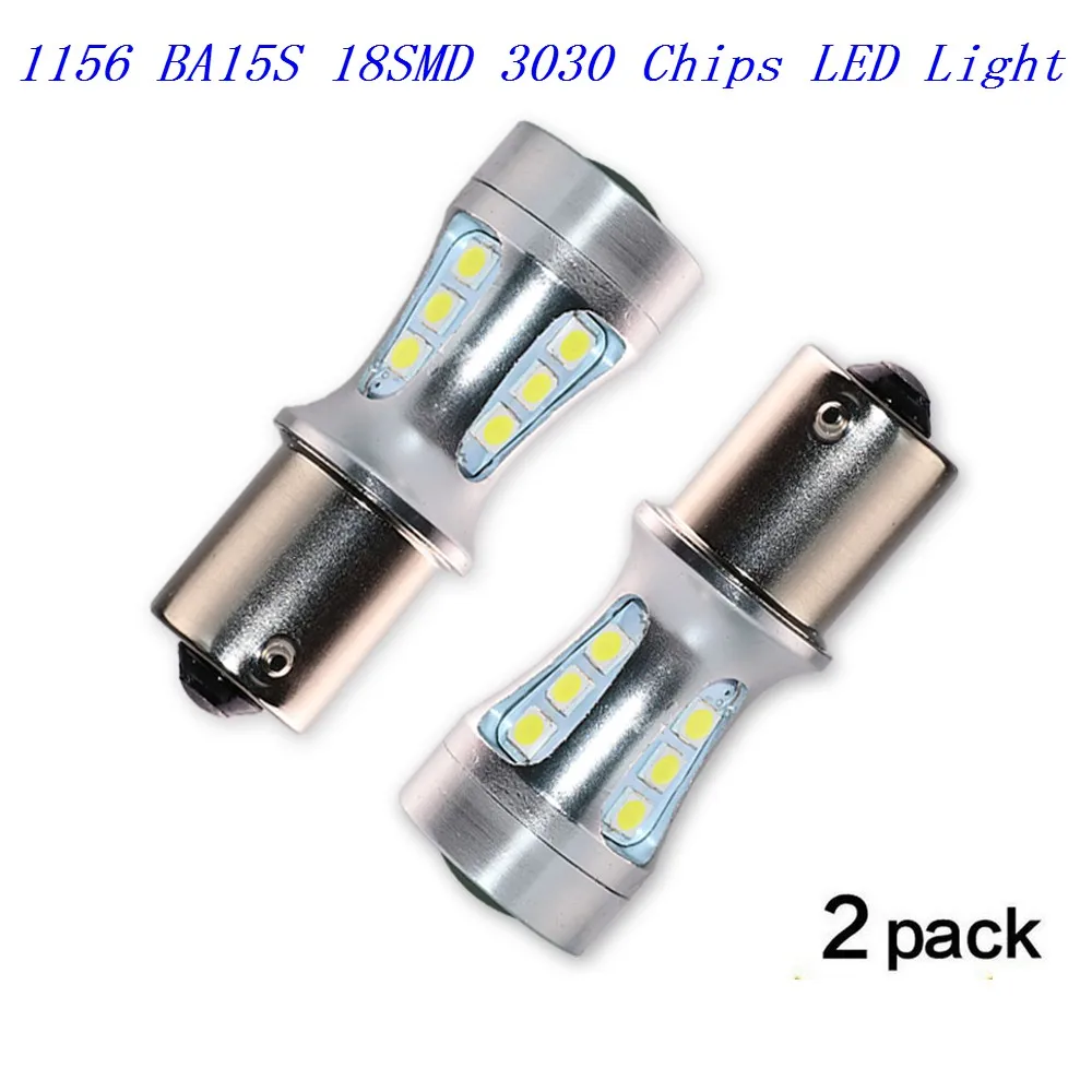 Krator 2 шт. 1156 1003 1141 BA15S 18 SMD 3030 чипы светильник пы для автомобильных стоп сигналов s