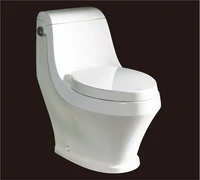 2016 new style water closet one piece s trap ceramic toilets with pvc adaptor pp soft close seat cover ast133 upc cerificate