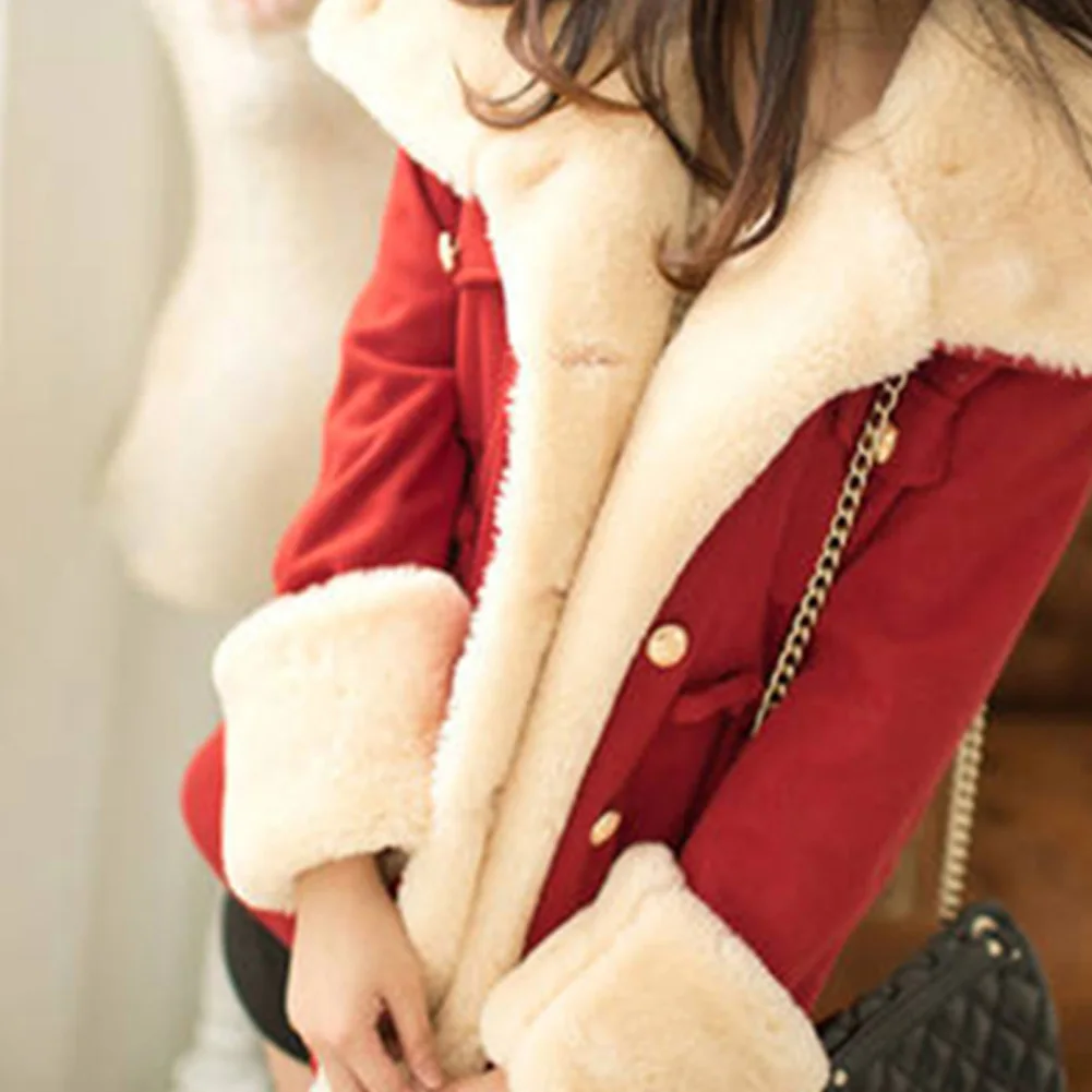 Корейский стиль зимние шерстяные пальто женская верхняя одежда с длинным