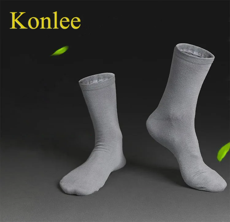 Мужские деловые хлопковые носки брендовые осенние белые черные мужские