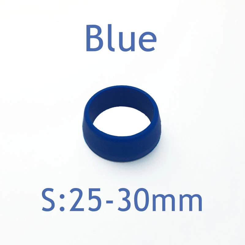 25-30mm Blue Силикагель MTB велосипедный Подседельный штырь водонепроницаемое кольцо горный MTB дорожный велосипедный Подседельный штырь пылезащитный чехол Аксессуары для велоспорта - Цвет: 25-30mm Blue
