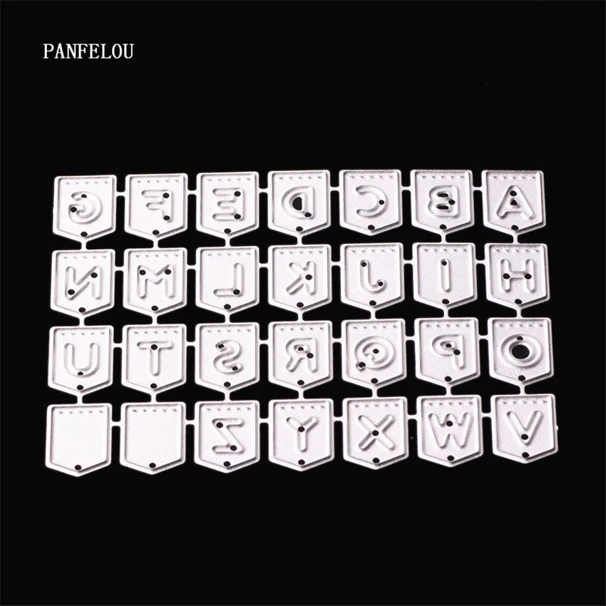 PANFELOU Easter The keyboard letters Scrapbooking card album paper die metal craft stencils punch cuts dies cutting | Дом и сад