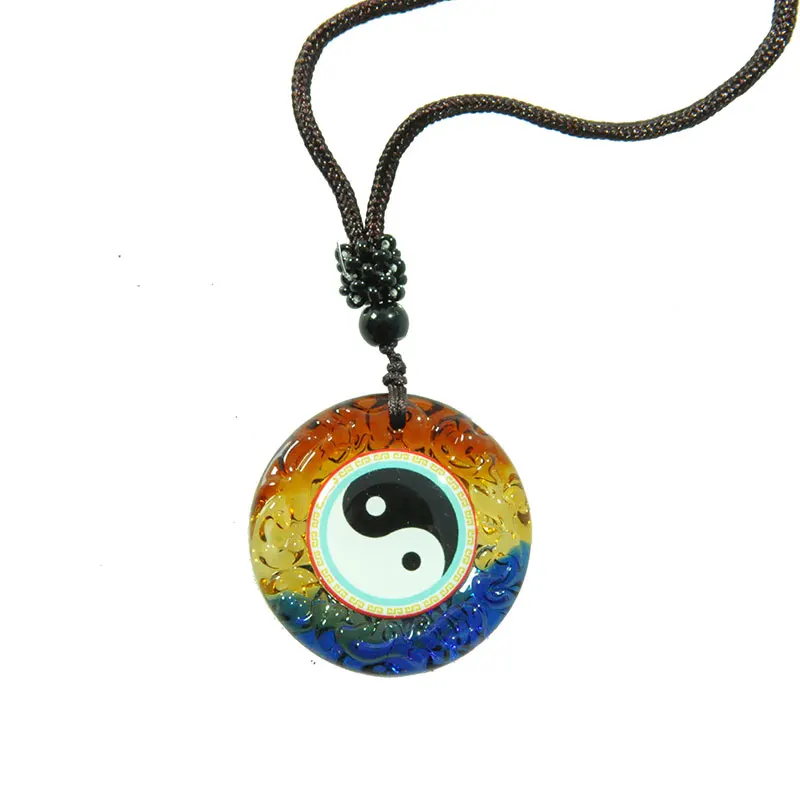 Taoist Fengshui Taiji Jiugong восемь диаграммов для лица искусственная китайская подвеска