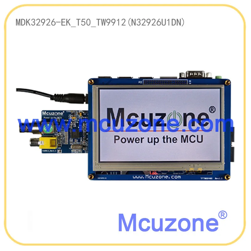 MDK32926-EK-T50-TW9912 N32926 N32926U1DN 64 Мб DDR2 16 + 256 флэш-памяти лсдрп H.264 и JPEG кодеком 5 &quot800480 TFTLCD с