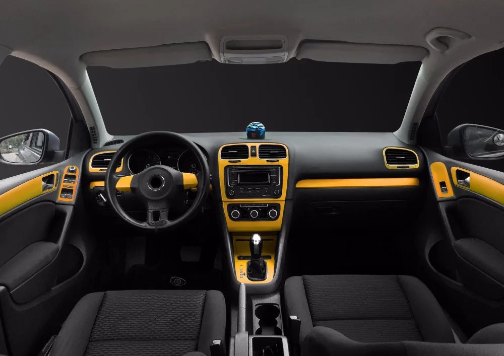 Для Volkswagen VW Golf 6 GTI MK6 интерьерная Центральная панель управления дверная ручка