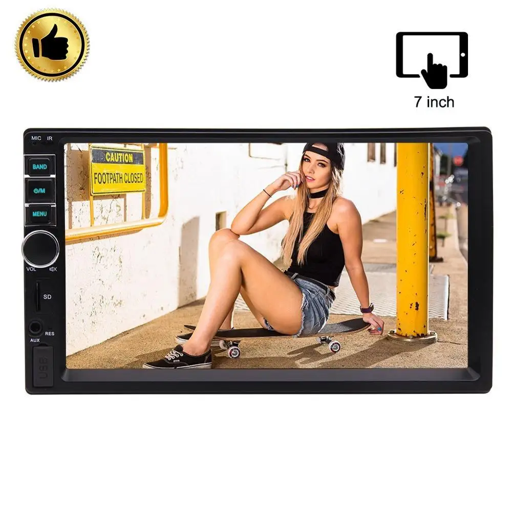 7 ''Двойной Дин mp5 видео Радио плеер автомобиля двухслойные аудио головного
