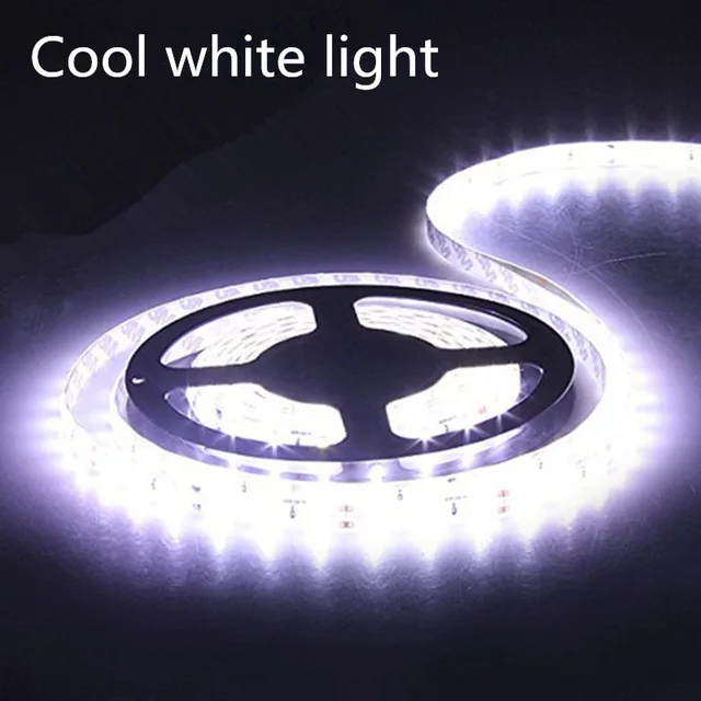 Белый Светодиодный светильник smd5630 5730 водонепроницаемый ip65 DC 12v 300 Led 5 м белый теплый белый красный зеленый синий 6500K супер яркий светодиод - Испускаемый цвет: Белый