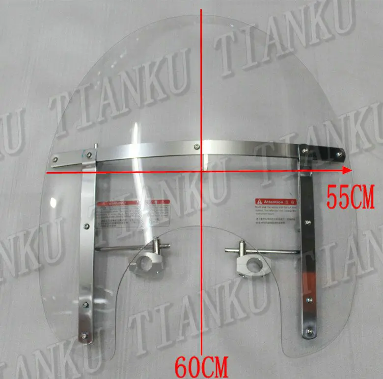 Новое ветровое стекло для мотоцикла Kawasaki Vulcan Classic VN 400 VN500 VN800 900 1200 1500 1600 2000
