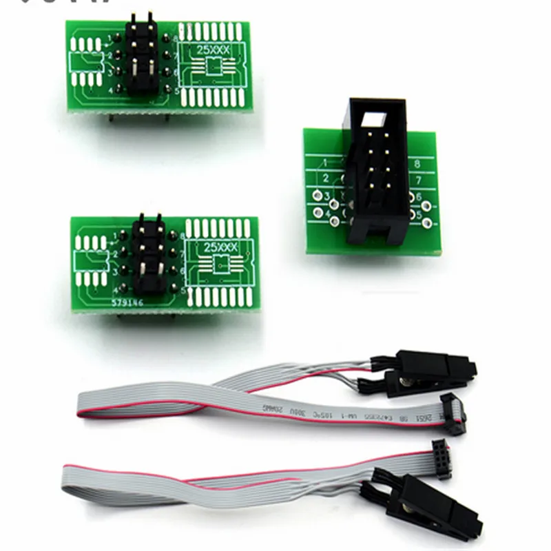 

OIC8 SOP8 Test Clip For EEPROM 93CXX / 25CXX / 24CXX in-circuit programming+2 adapters with high quality and free shipping