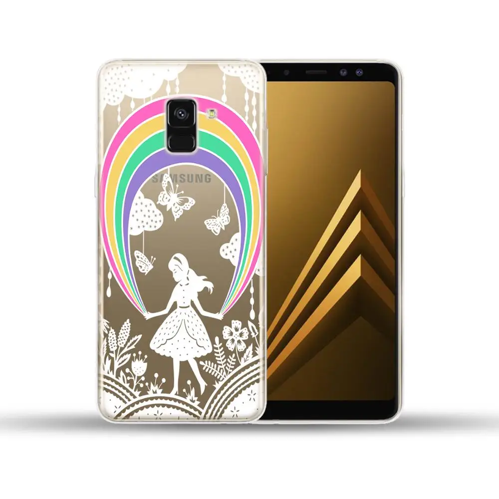 Мягкий чехол из ТПУ с изображением мороженого для Samsung Galaxy A10 A20 A30 A40 A50 A70 A80 A3 A5 A7 2016