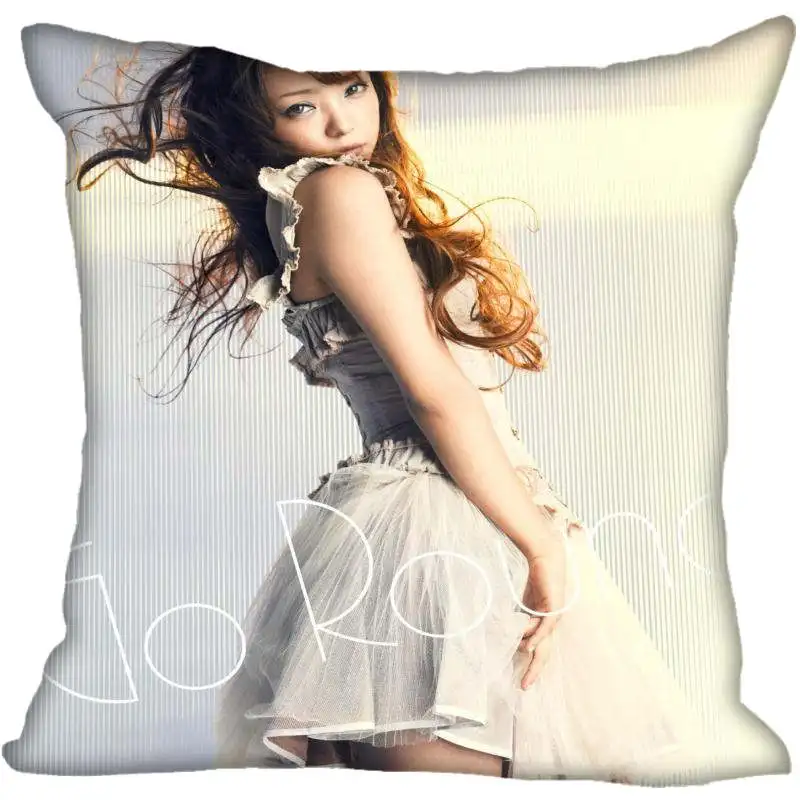 Заказная наволочка Namie Amuro квадратная на заказ Чехол для подушки на молнии 40x40,45x45 см(с одной стороны - Цвет: Pillowcase 13