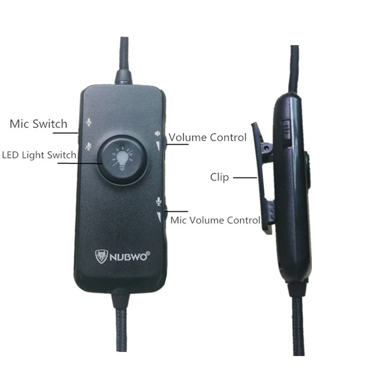 ABGN Hot-NUBWO N11 PC Gamer игровая гарнитура Casque 7 1 канальный звук проводные USB наушники с