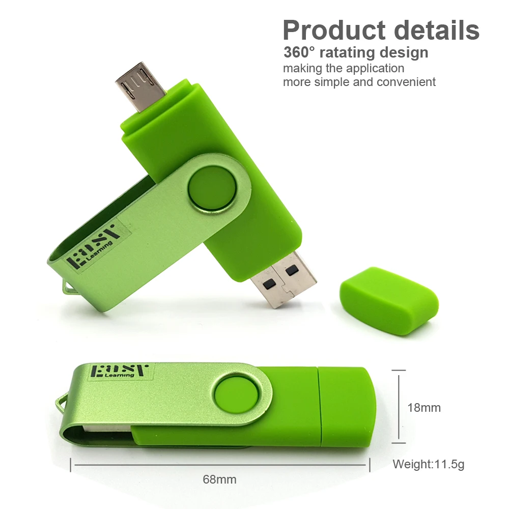 Easy Learning pen drive Лидер продаж мультфильм usb flash флешка OTG флешки USB 2.0 4 ГБ 8 16 32 64 флэшка