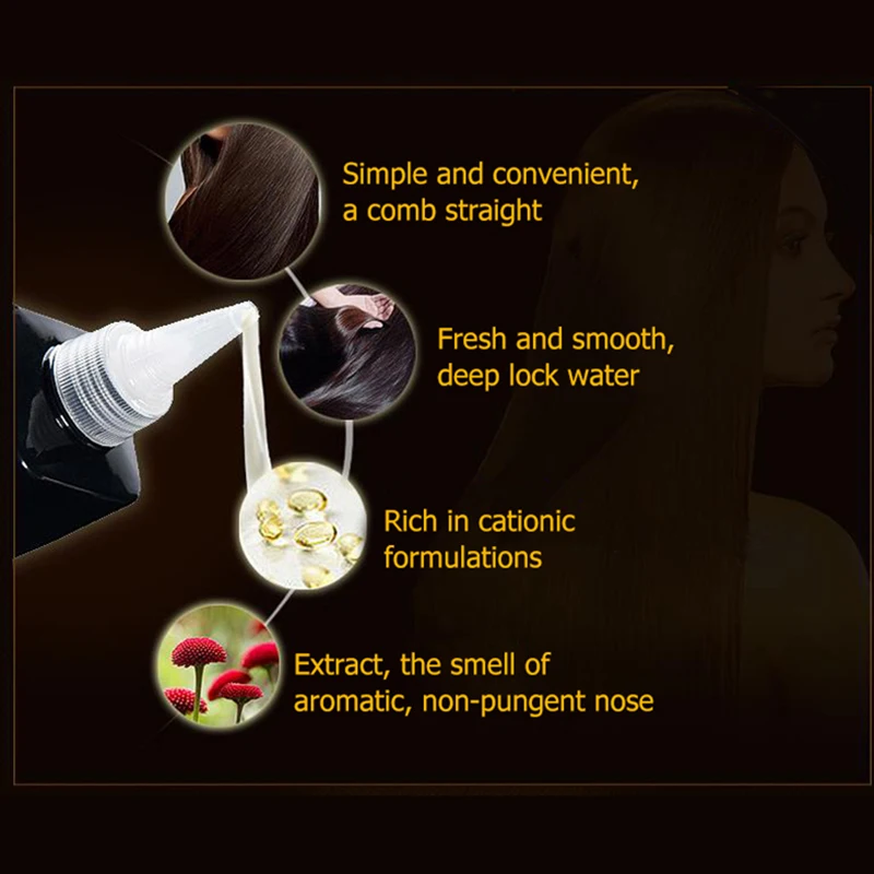 Средство для ухода за волосами BOQIAN Pro крем смягчения и придания формы Смягчающий