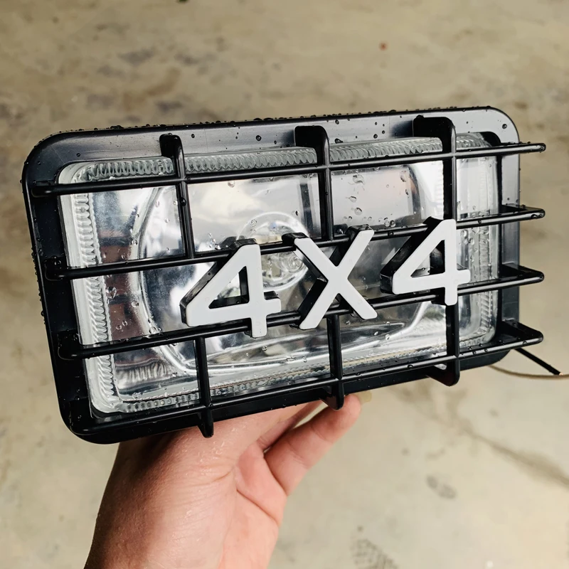Пара 12В 55 Вт галогенные Противотуманные фары 4x4 для бездорожья LED дальнего света