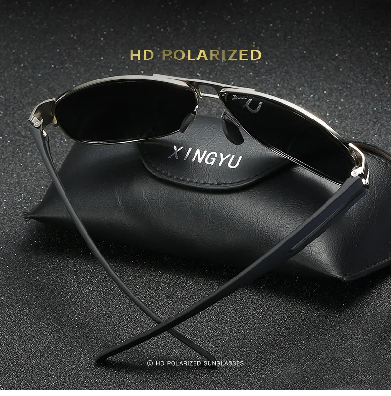 Лидер продаж солнцезащитные очки мужские POLARIZED Pilot Авиатор Рыбалка
